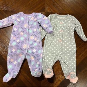 Simple Joys by Carter’s fleece footie pajamas